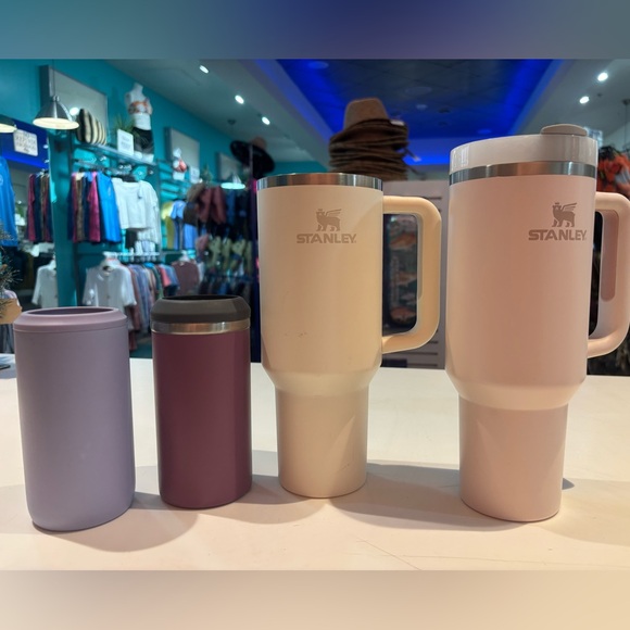 Stanley Mug and Tumbler Set - Cream, Pink, Purple, Gray - Picture 2 of 3